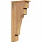 Ekena Millwork Mediterranean Smooth Corbel w/Backplate, Western Red Cedar, 5 1/2"W x 14"D x 30"H COR06X14X30MED01SWR - alternate 1